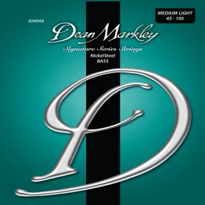 Dean Markley Signature - 2604 A - Electric Bass String Set, 4-String, Medium Light, .045-.105 Top-Angebot