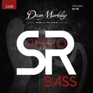Dean Markley SR 2000 - 2688 - Electric Bass String Set, 4-String, Light, .044-.098 Letzte Chance