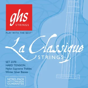 Abverkauf GHS La Classique - 2370 - Classical Guitar String Set, Tie-On, Medium High Tension