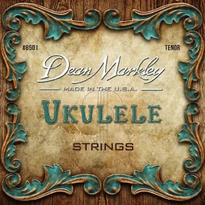Dean Markley Ukulele - 8501 - Ukulele String Set, Nylon, Tenor Markenprodukt