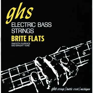 Direktkauf GHS Brite Flats - M3075 - Bass String Set, 4-String, Medium, .049-.108