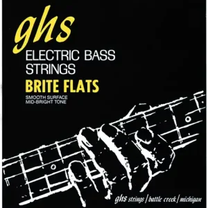 GHS Brite Flats - ML3075 - Bass String Set, 4-String, Medium Light, .052-.103 Neue Kollektion