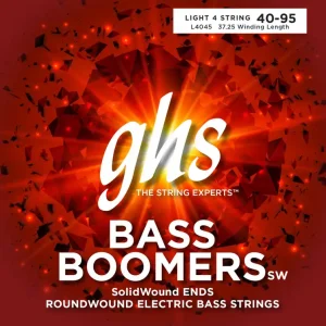 GHS Bass Boomers - Bass String Set, 4-String, SolidWound, Light, .040-.095 Sale