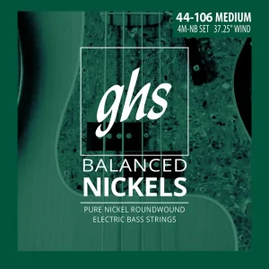 Angebot GHS Balanced Nickels - 4M-NB - Bass String Set, 4-String, Medium, .044-.106