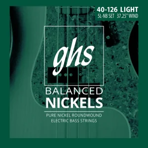 GHS Balanced Nickels - 5L-NB - Bass String Set, 5-String, Light, .040-.126 Saisonangebot