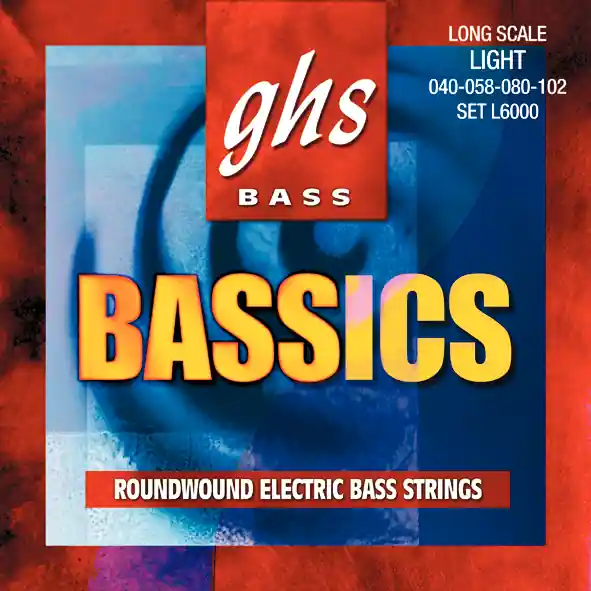 Top-Preis GHS Bassics - L6000 - Bass String Set, 4-String, Light, .040-.102