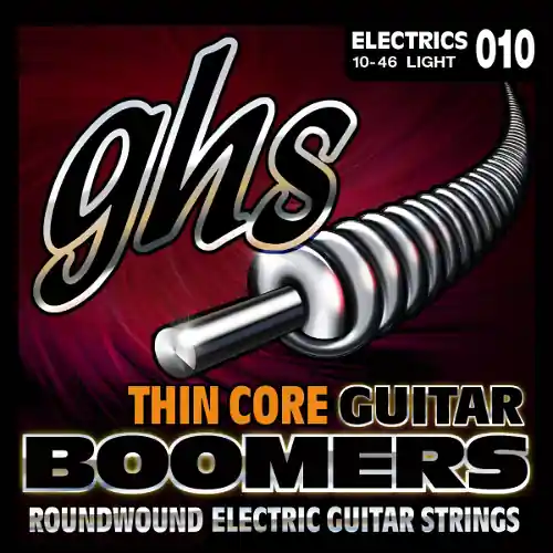 Expressversand GHS Thin Core Guitar Boomers - TC-GBL - Electric Guitar String Set, Light, .010-.046