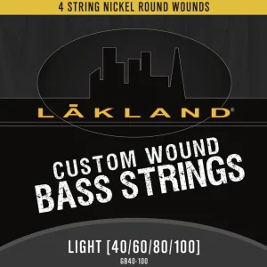 Lakland Custom Wound Nickel - Electric Bass String Set, 4-String, Light, .040-.100 Jetzt Bestellen