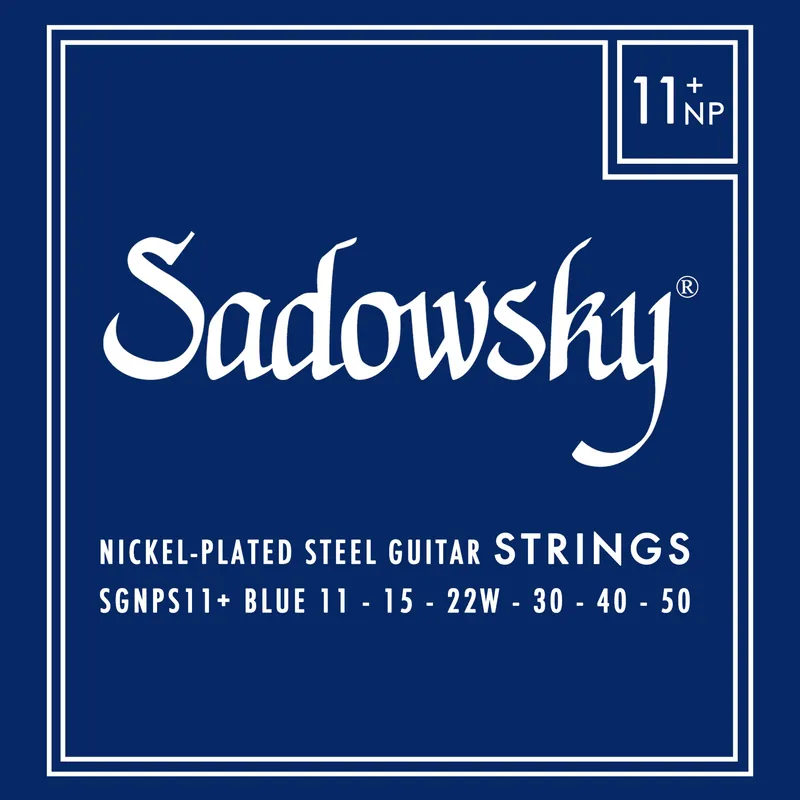 Sadowsky Blue Label Guitar String Set, Nickel Plated Steel - 011-050 Mega-Angebot
