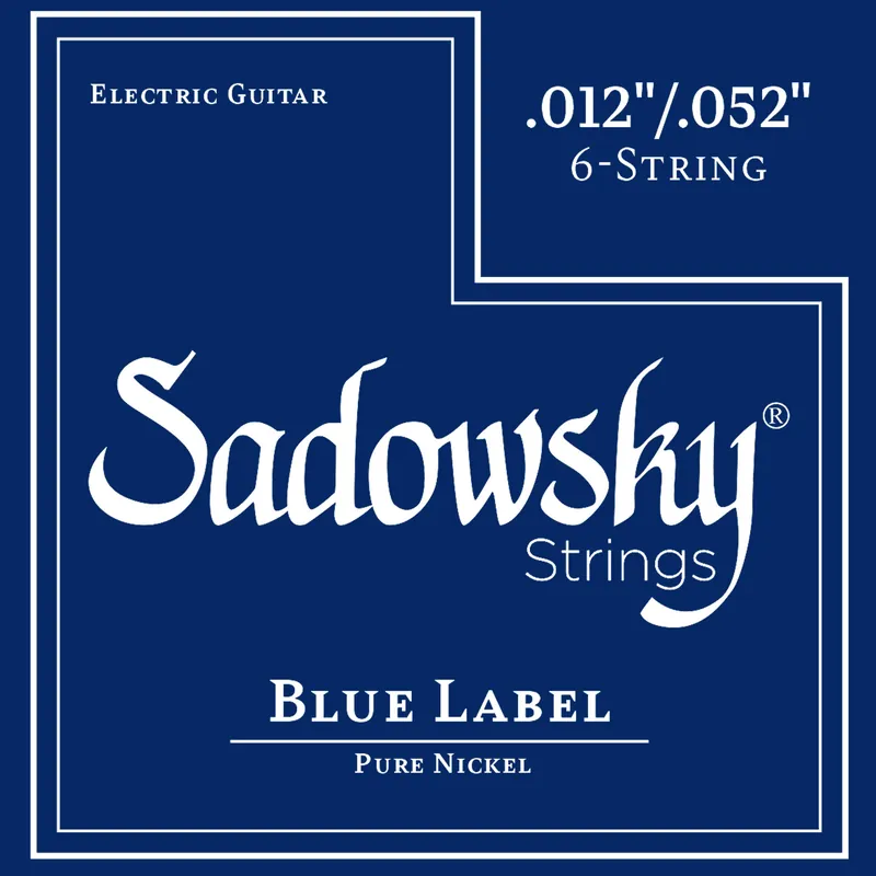 Super-Preis Sadowsky Blue Label Guitar String Set, Nickel Plated Steel - 012-052