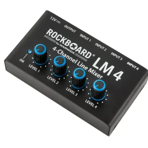 Rockboard LM 4 4-Channel Line Mixer Neu Im Sortiment