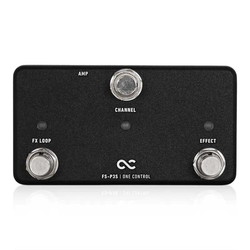 Aktuell One Control FS-P3S Footswitch - Amp Footswitch for BJF-S Amps