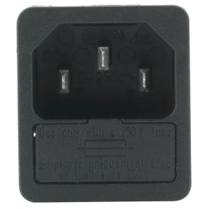 Neu Im Sortiment Mains In Buchse 6200-4315 Gerätstecker Schurter 6200-4315