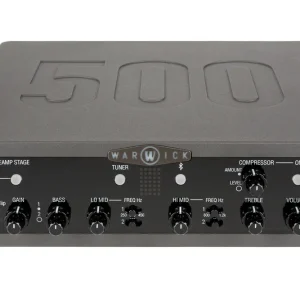 Warwick Stage Series DS 500 Double Stage Bass Amp Head with USB-Interface, 500 Watt Heißes Angebot