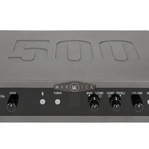Markenware Warwick Stage Series MC 500 Multi Connect Bass Amp Head with USB-Interface, 500 Watt