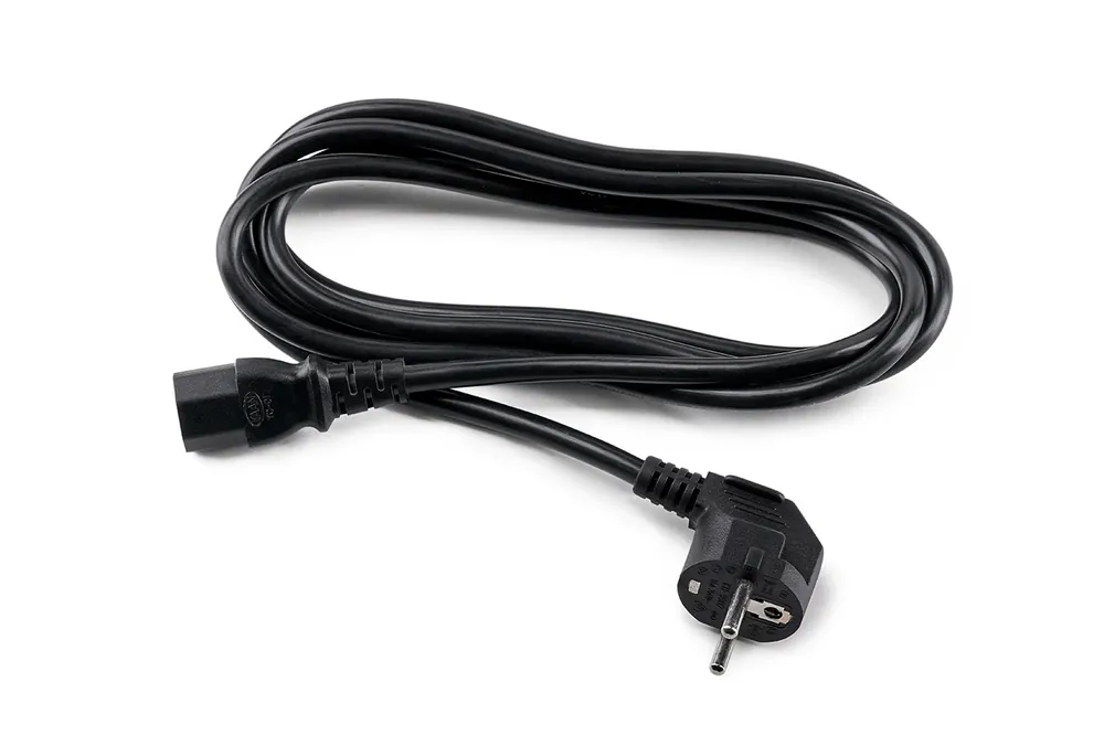 RockGear Spare Part - 3-pole Power Cord, 2.5 m - EU Plug Sonderangebot