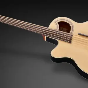 Bestpreis Warwick RockBass Alien Standard, Lefthand, 5-String, Fretless with Lines - Natural Transparent Satin