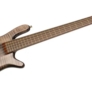 Billig Warwick Custom Shop Streamer Stage I - 5-String, Nirvana Black Satin - 25-4663