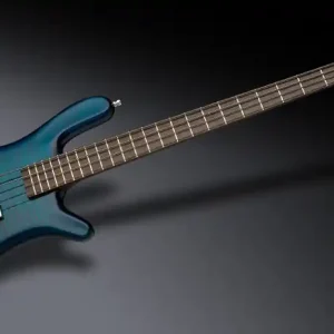 Highlight Warwick Masterbuilt Streamer LX, 4-String - Lagoon Blueburst Transparent High Polish
