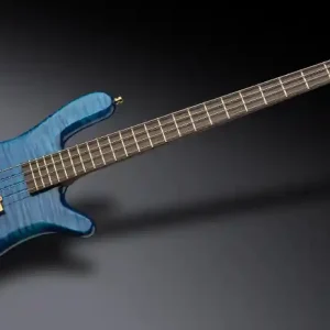 Warwick Masterbuilt Streamer Jazzman, 4-String - Ocean Blue Transparent High Polish Neuheit