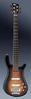 Neue Kollektion Warwick Masterbuilt Streamer LX, 5-String - Vintage Sunburst Transparent High Polish