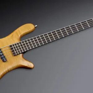 Direktkauf Warwick Masterbuilt Streamer Jazzman, 5-String - Honey Violin Transparent Satin