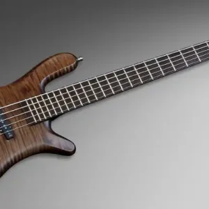 Begrenztes Angebot Warwick Masterbuilt Streamer Jazzman, 5-String - Antique Tobacco Transparent Satin