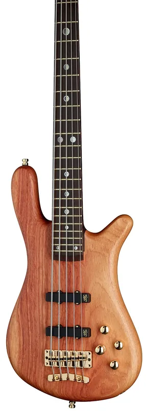 Knallerangebot Warwick Masterbuilt Streamer Stage II, 5-String - Natural Oil Finish, Black Hardware