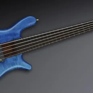 Garantierte Lieferung Warwick Masterbuilt Streamer Stage I, 5-String - Broadneck - Ocean Blue Transparent Satin