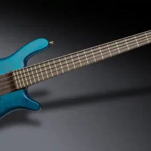 Direktkauf Warwick Masterbuilt Streamer Stage I, 5-String - Turquoise Blue Transparent Satin