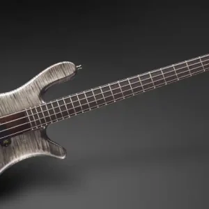 Expressversand Warwick Masterbuilt Streamer Stage I, 4-String - Bleached Nirvana Black Transparent Satin