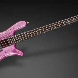 Bestseller Warwick Masterbuilt Streamer Stage I, 4-String - Bleached French Violet Transparent High Polish