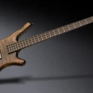 Echt Warwick Masterbuilt Corvette $$, 4-String - Bleached Antique Tobacco Transparent Satin
