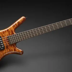 Jetzt Kaufen Warwick Masterbuilt Corvette $$, 5-String - Amber Transparent Satin