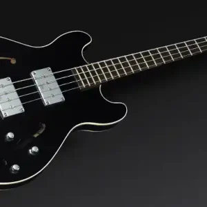 Finale Aktion Warwick Masterbuilt Star Bass II Bubinga, 4-String - Solid Black High Polish