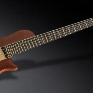 Warwick Masterbuilt Thumb Singlecut, 5-String - Natural Oil Finish Echt