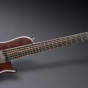 Warwick Masterbuilt Thumb Singlecut, 6-String - Nirvana Black Transparent Satin, Satin Chrome Hardware Beliebt