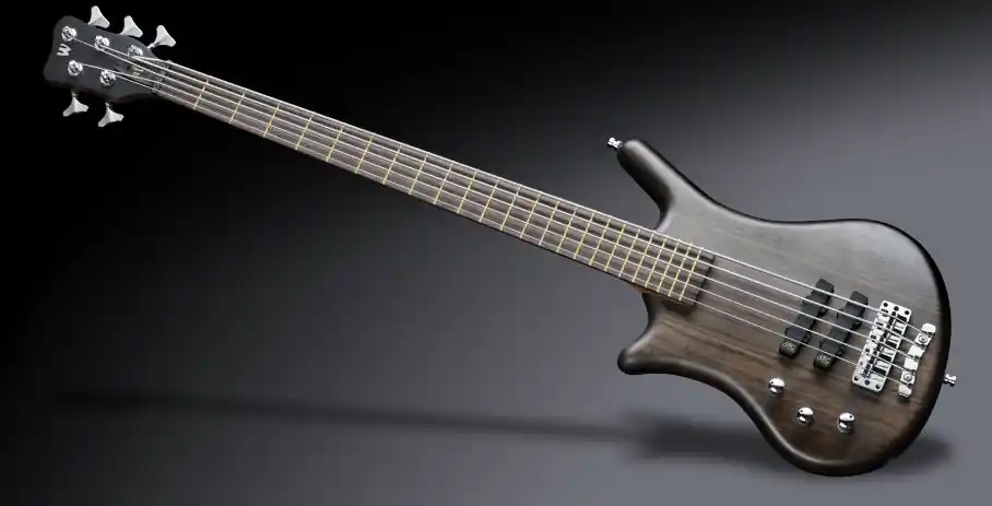 Kostenloser Versand Warwick Teambuilt Pro Series Thumb BO, Lefthand 5-String Nirvana Black Transparent Satin