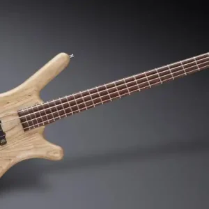 Begrenztes Angebot Warwick Teambuilt Pro Series Corvette Ash, 4-String, Active Pickups and Electronics - Natural Transparent Satin