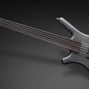 Angebot Warwick Teambuilt Pro Series Corvette Ash, Lefthand, 5-String, Fretless, Active Pickups and Electronics - Nirvana Black Transparent Satin