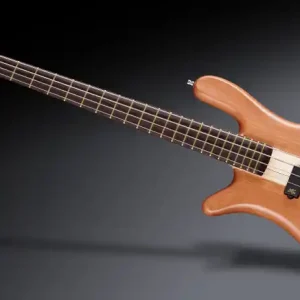 Begrenztes Angebot Warwick Teambuilt Pro Series Streamer Stage I, Lefthand, 4-String - Natural Transparent Satin