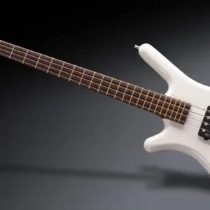 Ausverkauf Warwick Teambuilt Pro Series Corvette $$, Lefthand, 4-String, Passive Pickups and Active Electronics - Solid Creme White High Polish