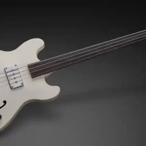 Aktuell Warwick Teambuilt Pro Series Star Bass, 4-String, Fretless - Solid Creme White High Polish