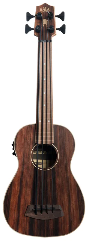 U-Bass Striped Ebony, Fretless, with Deluxe Bag Nur Heute