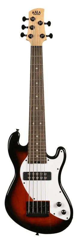 Highlight U-Bass Solid Body 5-String, Fretted - Tobacco Burst with Bag
