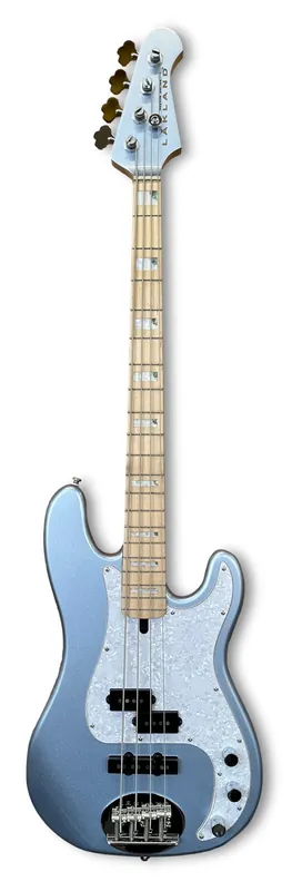 Lakland Skyline 44-64 Custom Bass, 4-String - Ice Blue Metallic Gloss Direkt Vom Hersteller
