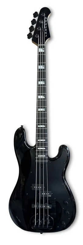 Direkt Vom Hersteller Lakland Skyline 44-64 Custom GZ Bass, 4-String - Black Gloss