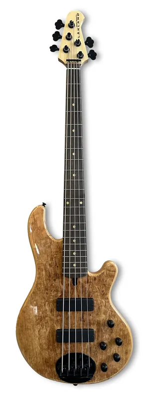 Lakland Skyline 55-01 Deluxe Bass, 5-String - Spalted Maple Top, Natural Gloss Sofort Bestellen
