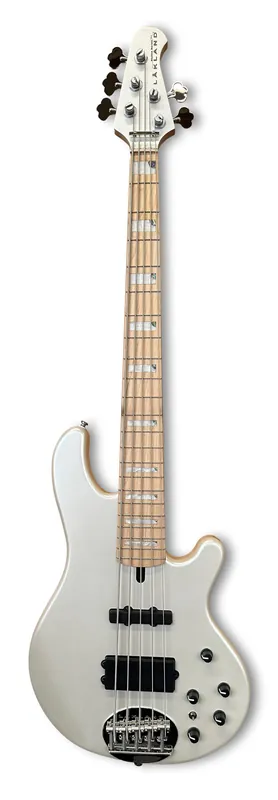 Saisonangebot Lakland Skyline 55-02 Custom Bass, 5-String - White Pearl Gloss