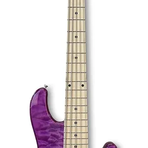 Direkt Vom Hersteller Lakland Skyline 55-02 Deluxe Bass, 5-String - Translucent Purple Gloss